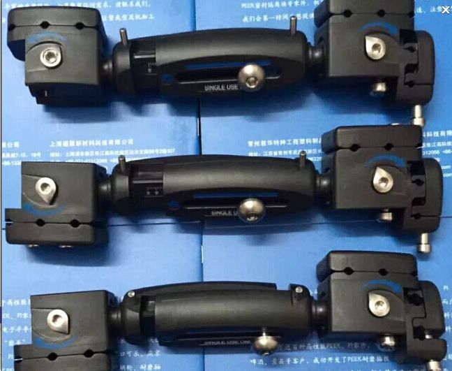 高強(qiáng)度質(zhì)量輕，可透X光PEEK脛骨外固定支架，腳踝外固定支架