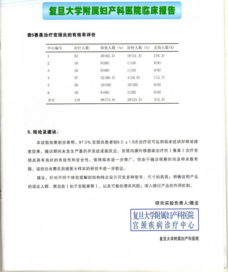 善柔非藥物非抗生素?zé)o創(chuàng)治愈宮頸炎