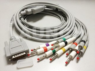 邦健ECG-300G心電圖機(jī)導(dǎo)聯(lián)線(xiàn)