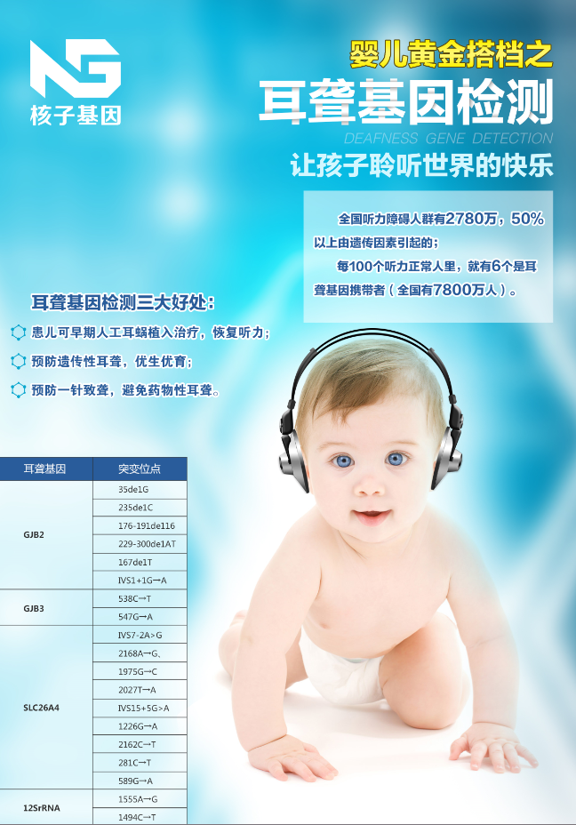 癌基因、天賦基因、耳聾基因、腫瘤個性化用藥基因檢測