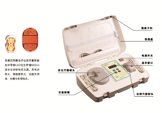 LED冷光源家用前列腺紅光治療儀，男科前列腺治療儀