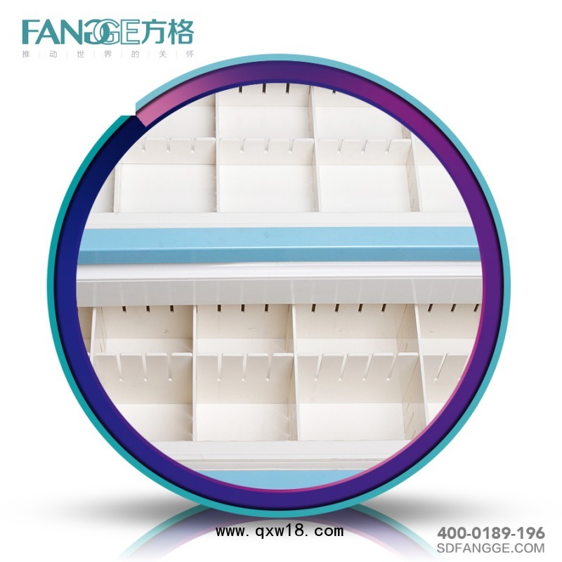 護士治療車 醫(yī)院ABS護理治療車 方格醫(yī)療