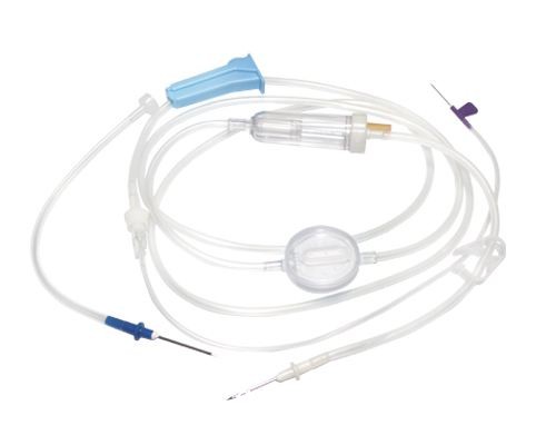 一次性自動排氣止液精密過濾輸液器