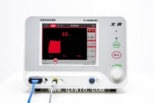 射頻熱凝器新品上市，北京北琪雙極射頻，大觸摸屏