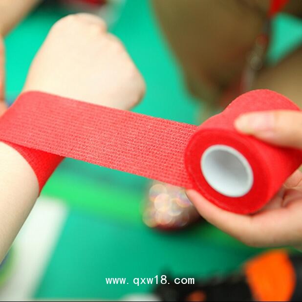 自粘彈性繃帶多尺寸多顏色生產(chǎn)加工