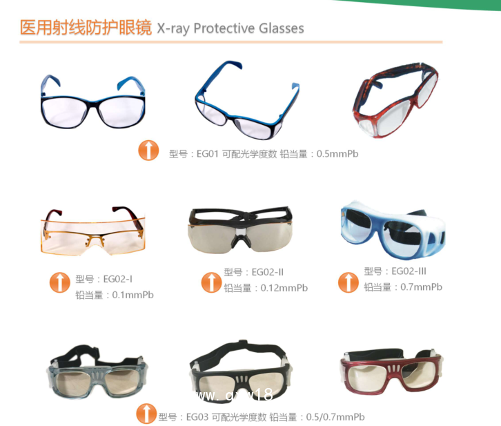 醫(yī)用射線防護(hù)眼鏡 鉛眼鏡 射線防護(hù)眼鏡 防輻射眼鏡 防護(hù)眼鏡