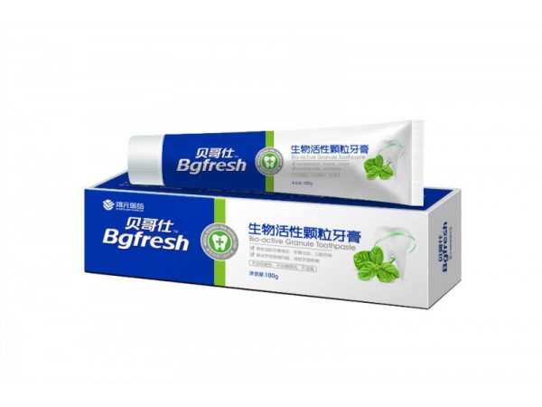 貝哥仕生物活性顆粒牙膏 成人牙膏 牙齒脫敏牙膏