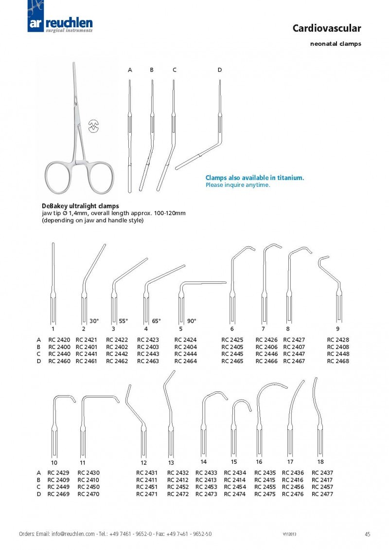 德國精細外科手術器械