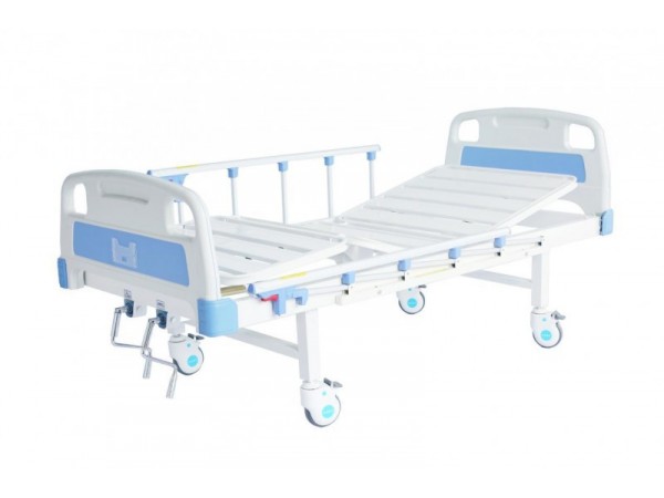 ZJ-E13A二功能護(hù)理床 (四角剎車、五檔護(hù)欄、條式床面）