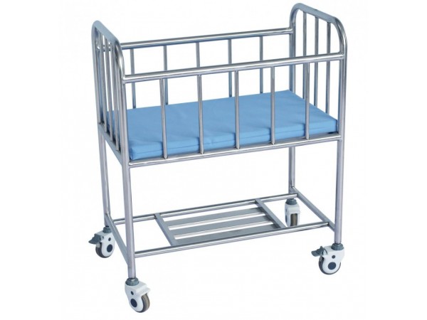 山東眾佳ZJ-E26C不銹鋼床邊嬰兒車