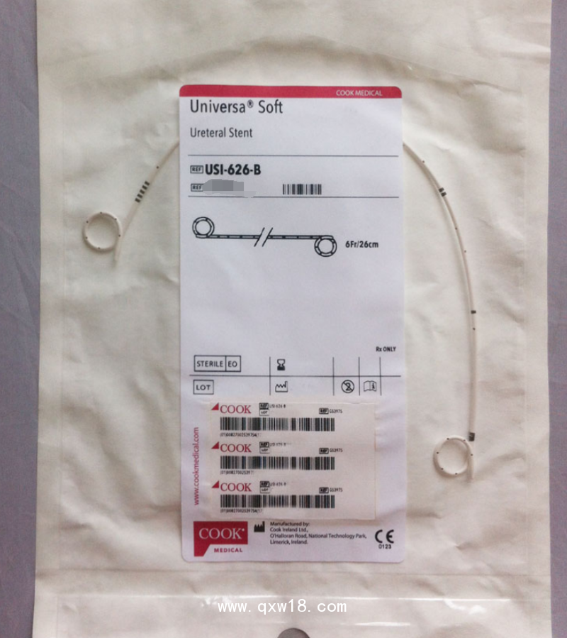 美國庫克泌尿外科支架 雙J管USI-626-B