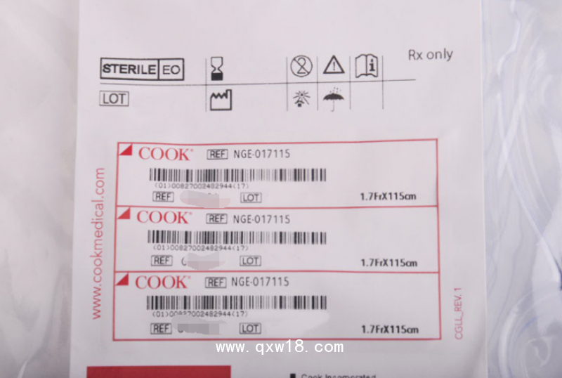 美國庫克鎳鈦合金取石網(wǎng)籃NGE-017115-MB