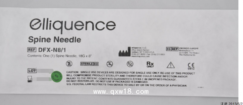 美國(guó)elliquence雙極射頻手術(shù)刀頭DFX-N8/1