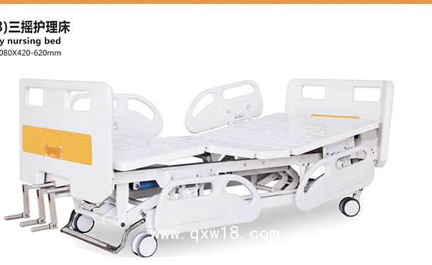 腳剎電動護(hù)理床? 老年公寓電動護(hù)理床