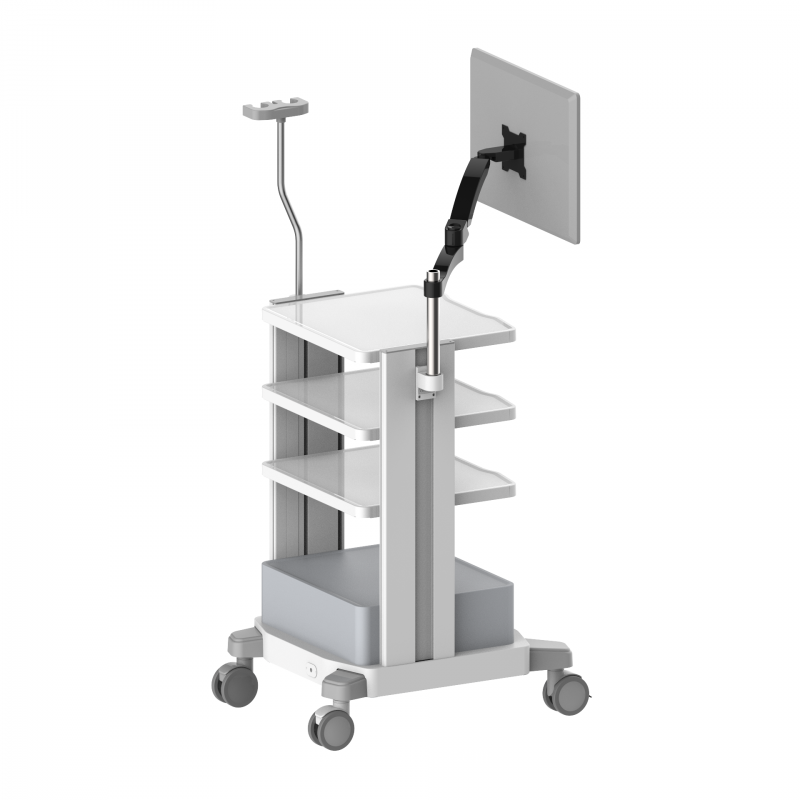 北京醫(yī)療推車 小型醫(yī)療設備推車 口腔設備臺車 電腦工作站臺車