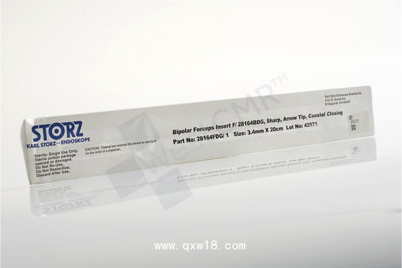 德國(guó)史托斯脊柱內(nèi)窺無(wú)源器械雙極電凝鉗鉗芯28164FDG