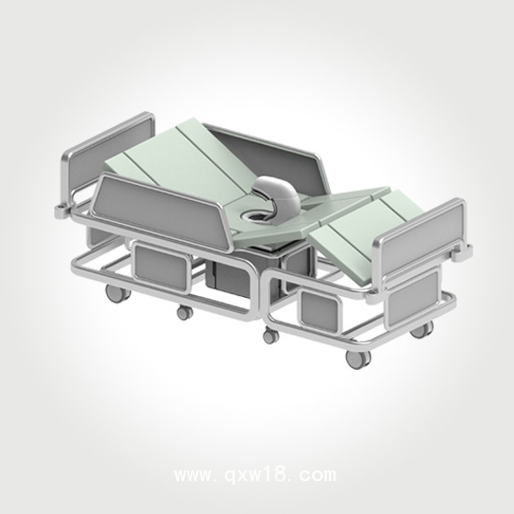 電動多功能護理床_大小便處理