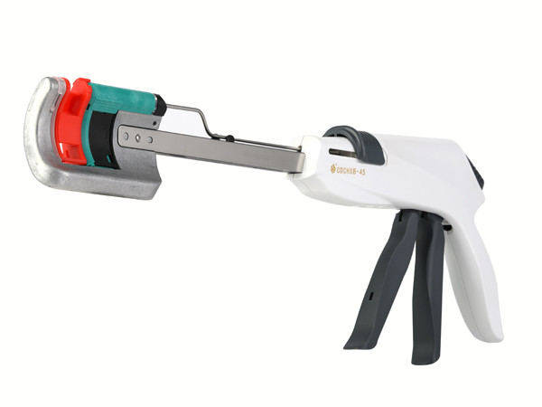 一次性使用弧型切割吻合器及釘倉組件