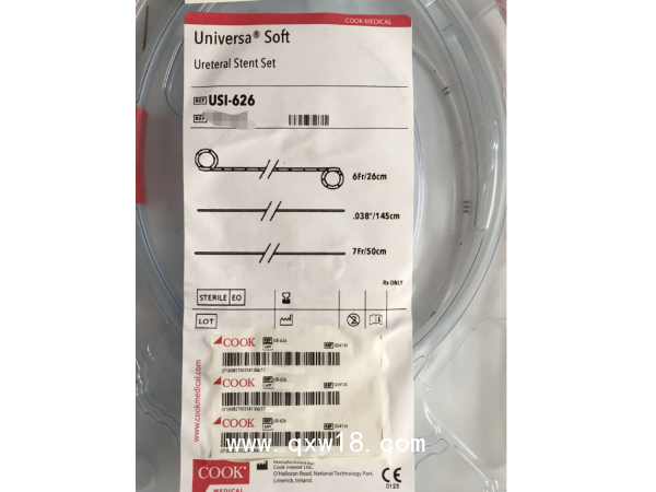 美國庫克輸尿管支架USI-626