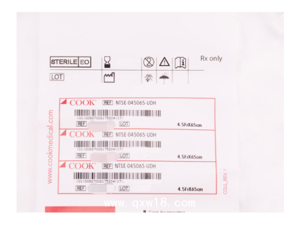 美國庫克膽道鏡取石網(wǎng)籃NTSE-045065-UDH