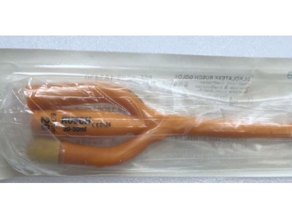 美國(guó)泰利福三腔術(shù)后魯西金黃色乳膠福萊導(dǎo)尿管183430