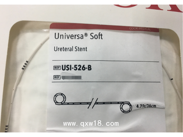 美國庫克 COOK輸尿管支架USI-526-B
