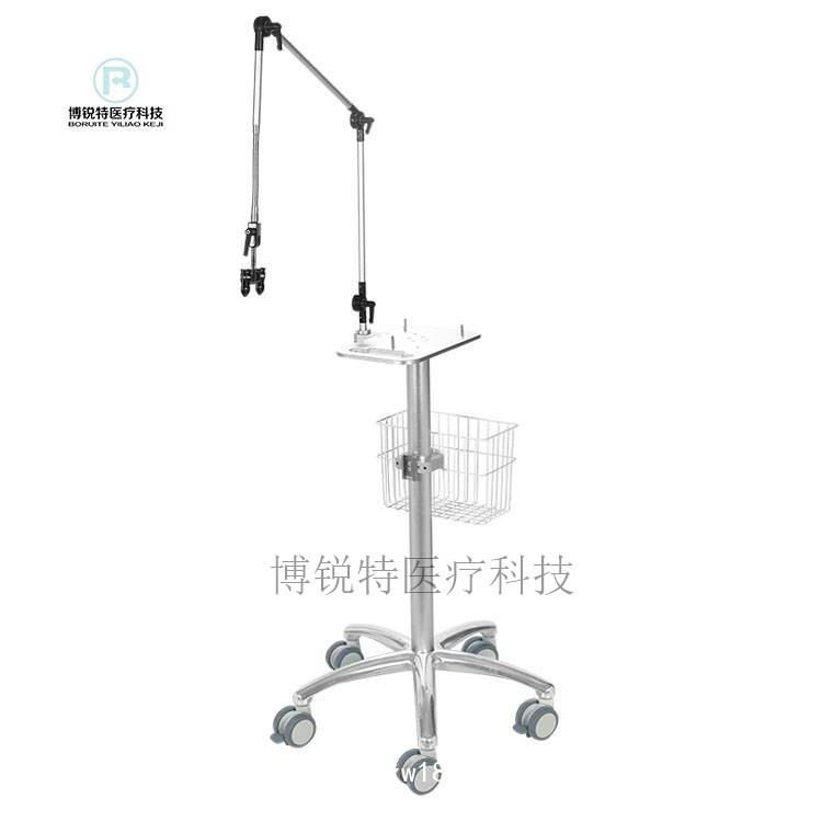 呼吸機推車呼吸機心電圖臺車監(jiān)護儀輸液泵氧氣瓶移動臺車