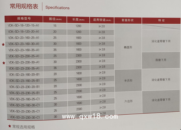一次性使用電圈套器