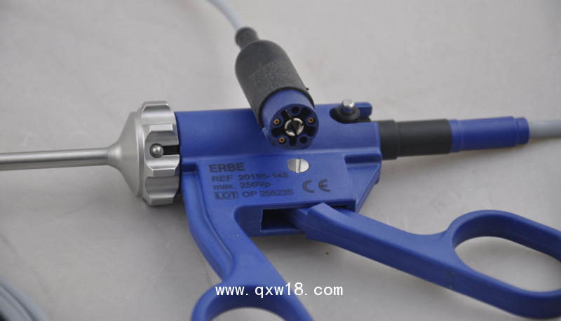 雙極電凝鉗高頻手術(shù)器械愛(ài)爾博20195-136百克鉗