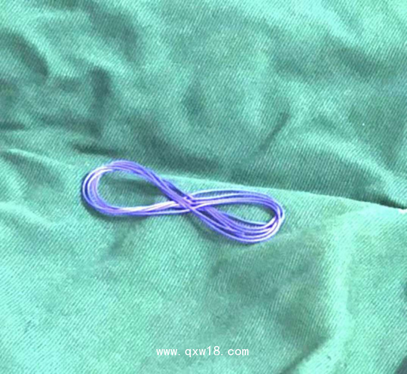 博達聚乙醇酸可吸收縫合線75cm長不帶1號2-0穴位埋線