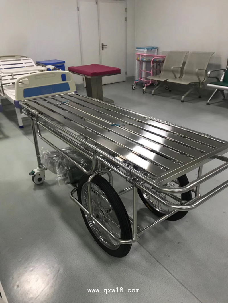 欣雨辰醫(yī)療 YC-J02不銹鋼兩大兩小輪擔(dān)架車 不銹鋼醫(yī)用車