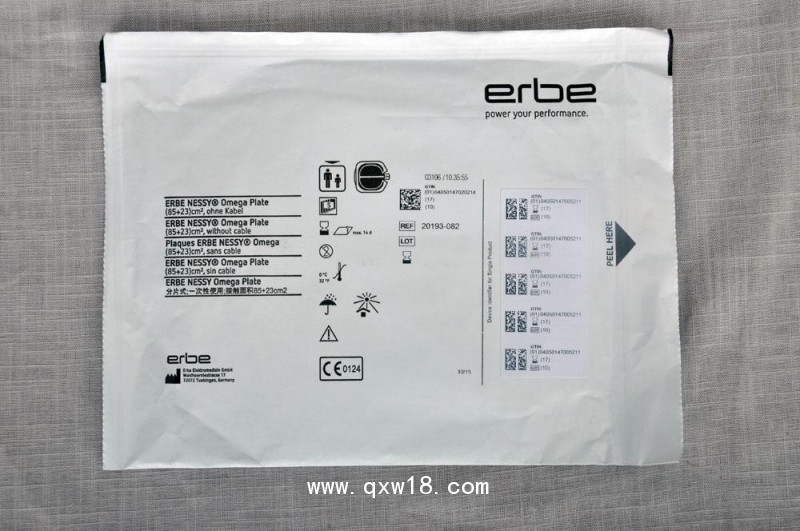 愛(ài)爾博一次性使用中性電極板20193-082