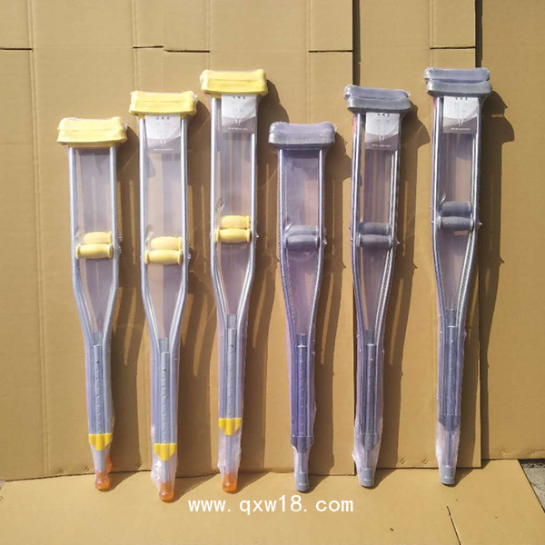 祿康鋁合金拐杖腋下拐杖不銹鋼拐杖醫(yī)用拐杖腋下拐杖減震拐杖