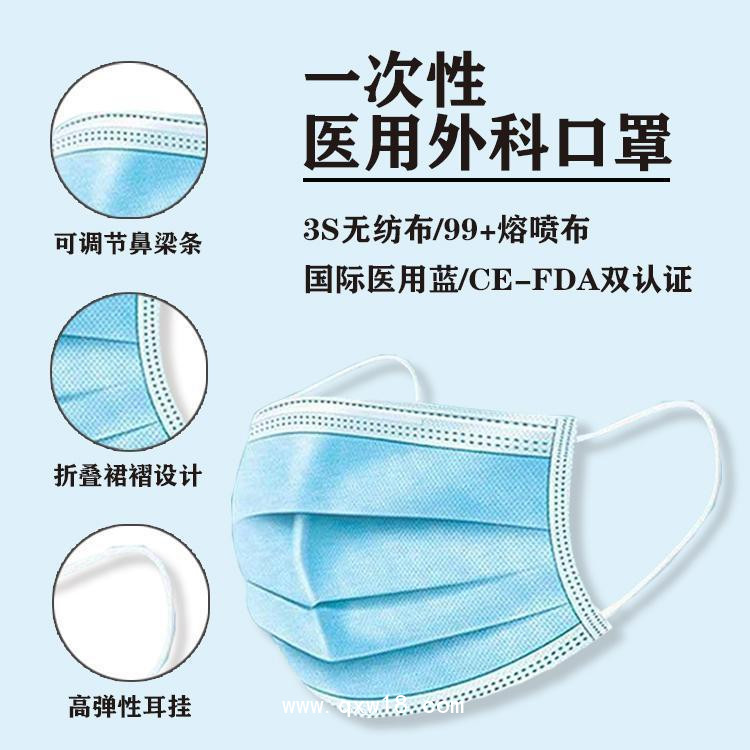 醫(yī)用外科口罩/口罩生產廠家/口罩出口