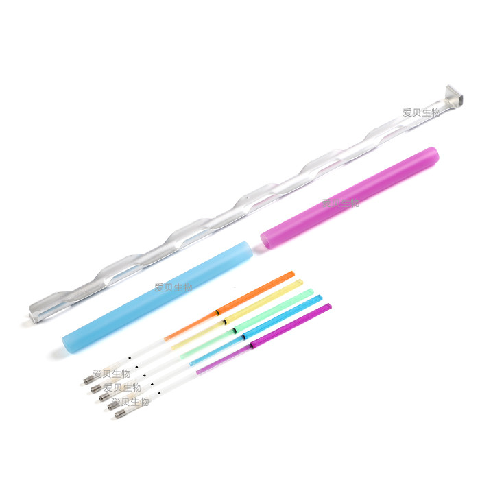 玻璃化冷凍載桿冷凍管 凍精細管套管