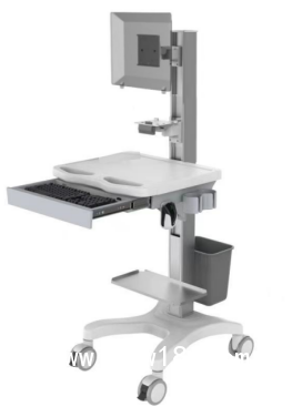 骨密度儀推車，支架，架子，氣彈簧升降移動臺車