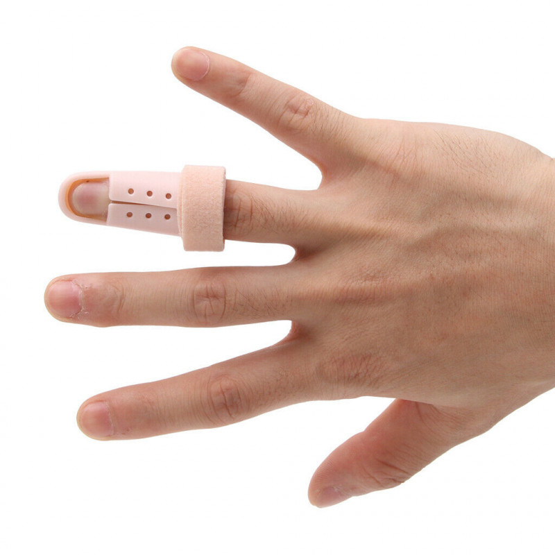 手指骨折固定 硬膠煙囪式護(hù)指套 手指關(guān)節(jié)固定康復(fù)夾