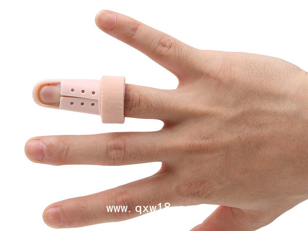 煙囪式指套 手指固定指套透氣 煙囪式硬膠手指固定保護(hù)套