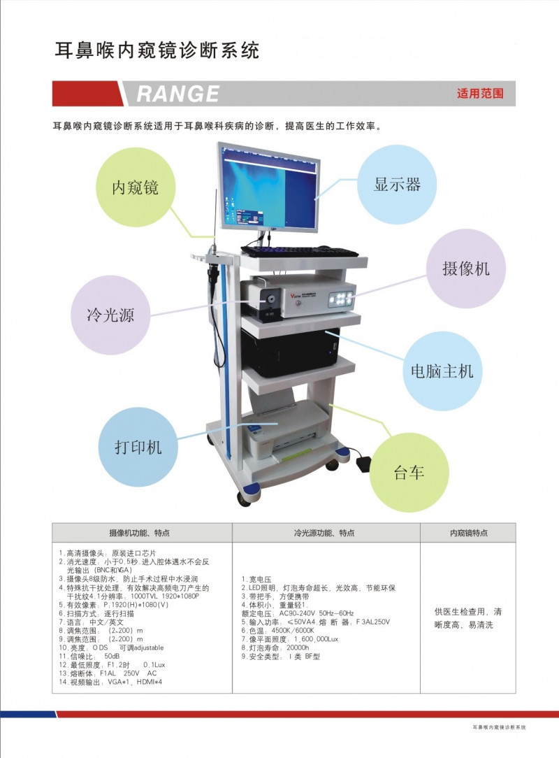 醫(yī)用內(nèi)窺鏡攝像系統(tǒng)，耳鼻喉內(nèi)窺鏡攝攝像系統(tǒng)，內(nèi)窺鏡檢查系統(tǒng)