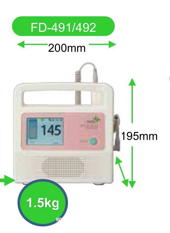 日本Toitu多普勒胎心儀 FD-491