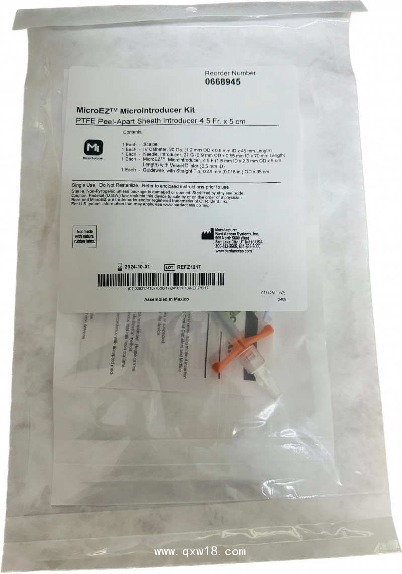 巴德 微導(dǎo)管鞘 塞丁格0668945