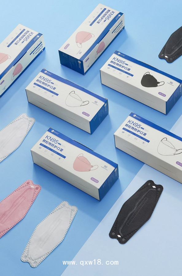 魚嘴型KN95醫(yī)用防護(hù)口罩