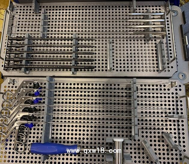 微創(chuàng)椎間孔鏡手術專用彈簧鉗 藍鉗 擴張管