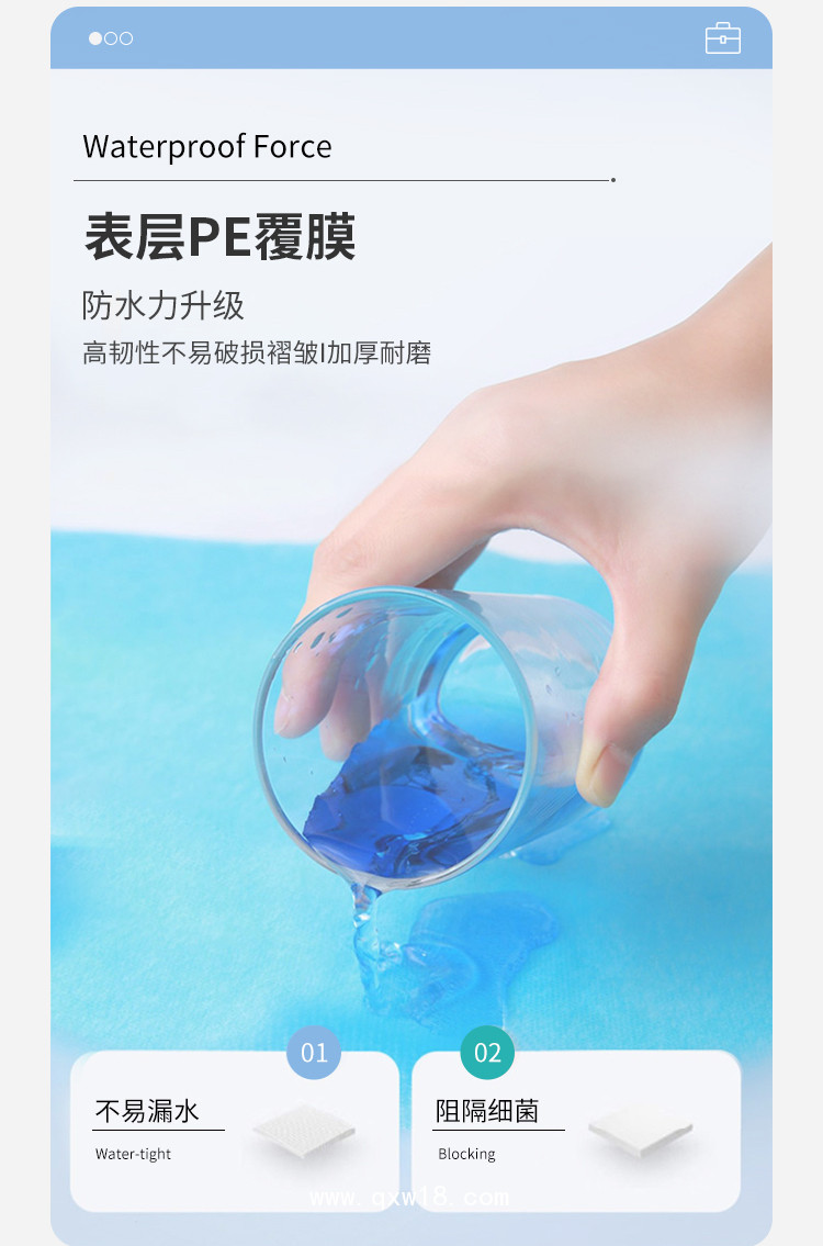 檢查用復膜墊單