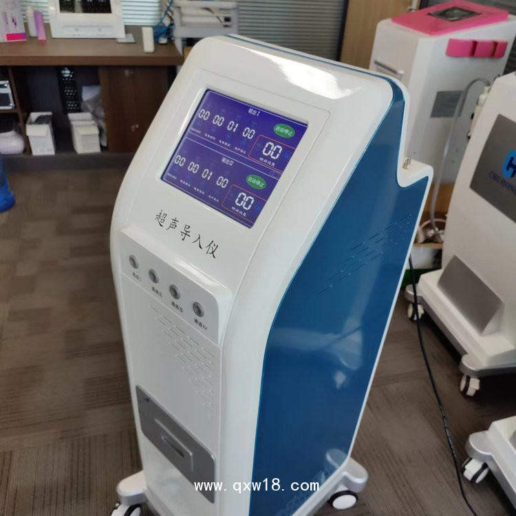 超聲脈沖電導(dǎo)治療儀推車立式機(jī) 透藥設(shè)備 同時(shí)治療4個(gè)人