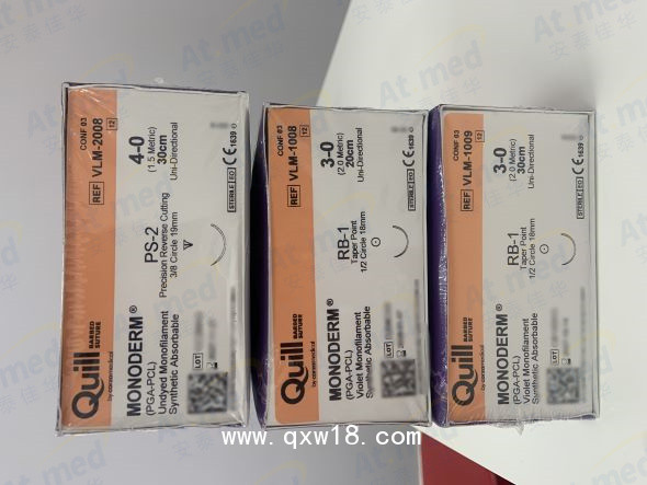 舜科 帶倒鉤軟組織縫合可吸收免打結(jié)外科縫線VLM-2008