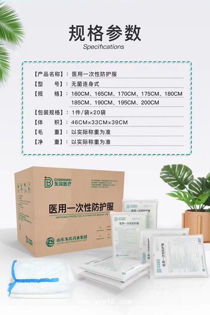 醫(yī)用一次性防護(hù)服