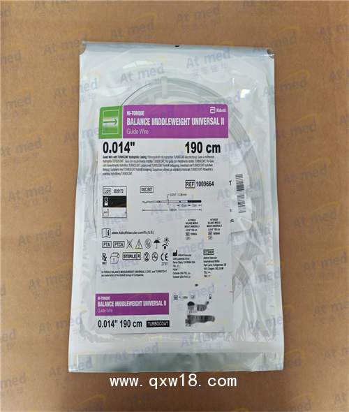 雅培 心臟介入導絲導絲（紫寶馬）1009664