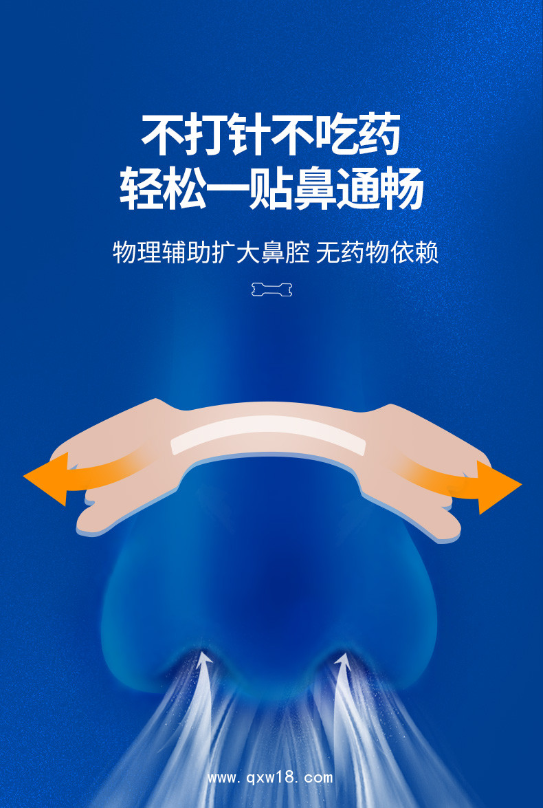 通氣鼻貼 穴位貼oem貼牌定制代加工醫(yī)院藥店診所廠家代工