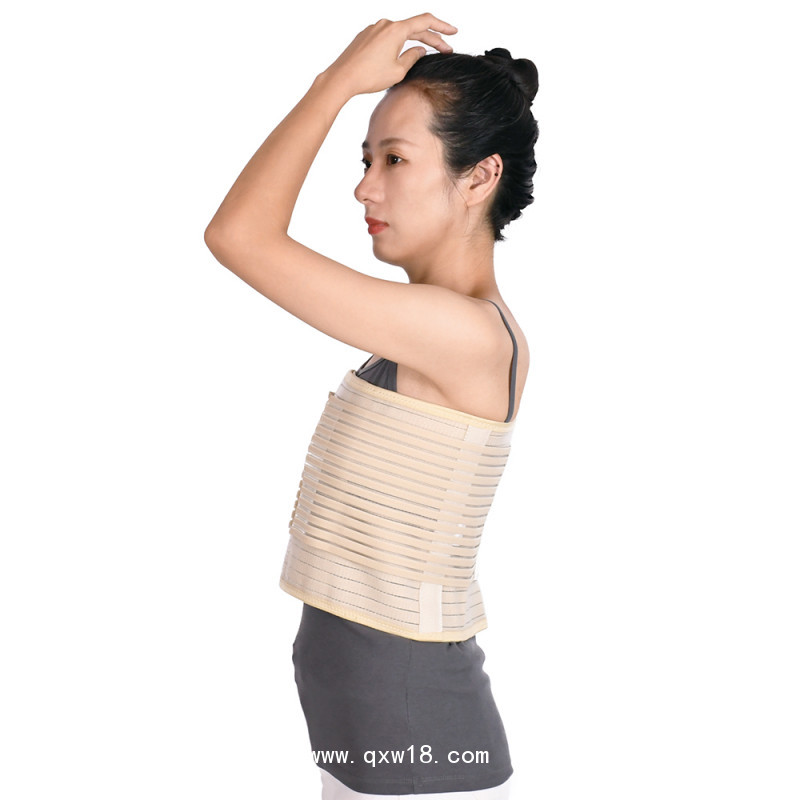 肋骨固定帶 心臟術(shù)后綁帶 護(hù)胸帶 胸椎康復(fù)綁帶